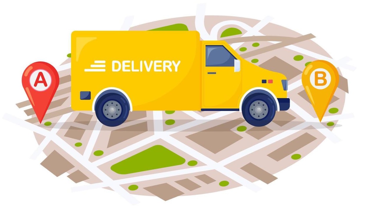 Delivery Van Agrawal Packers